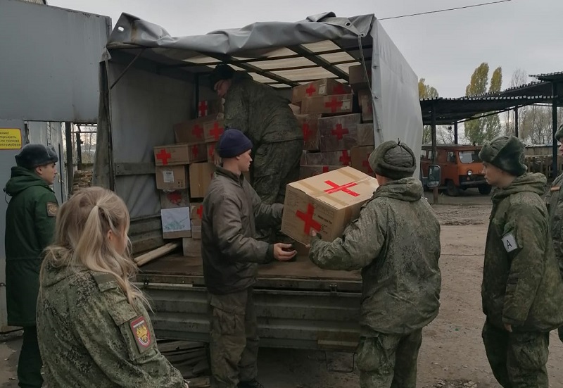 В Коминтерновском районе проходят акции в поддержку армии