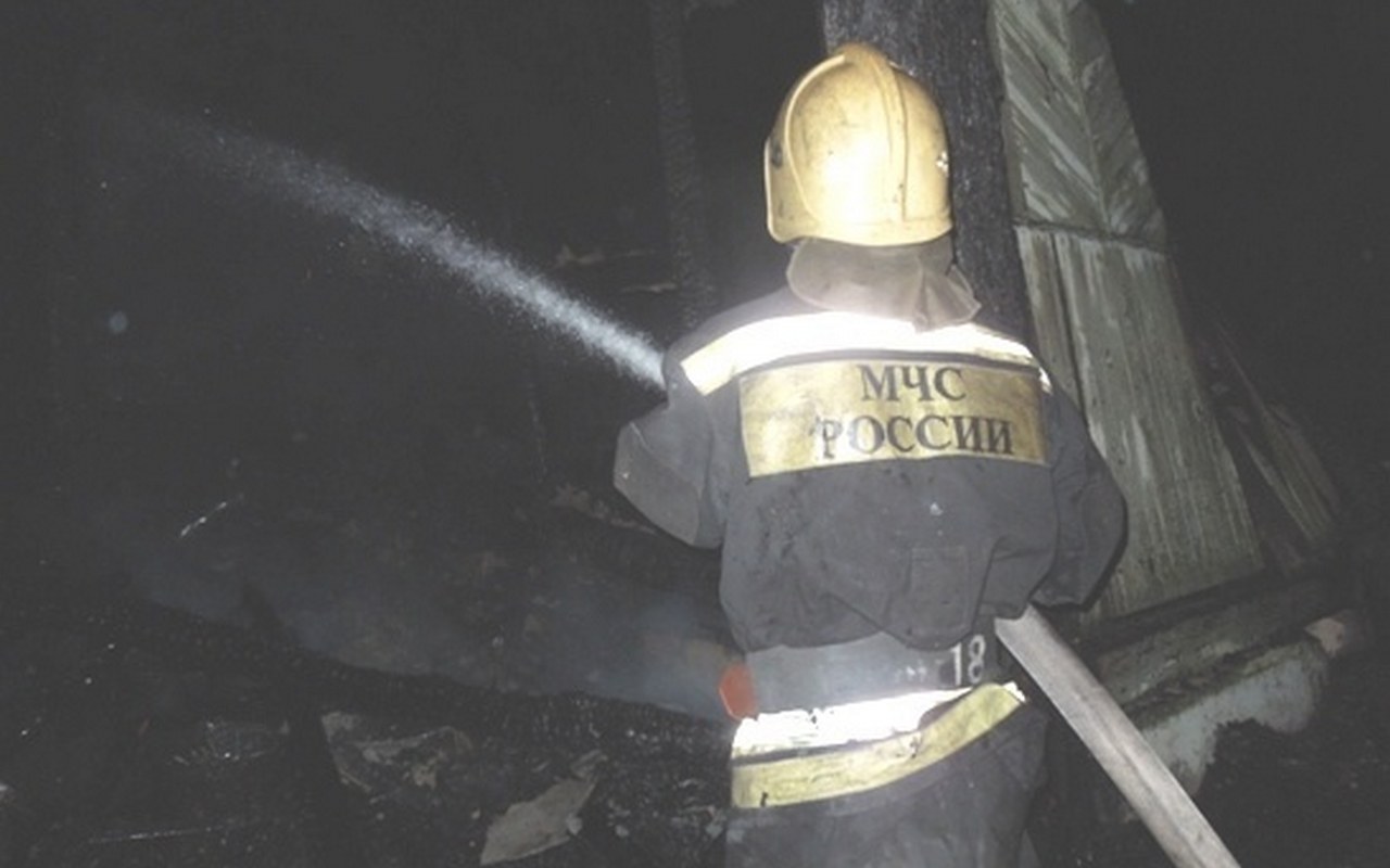Дачный дом сгорел ночью на Дальних Садах в Воронеже