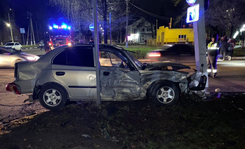 В результате ДТП в Воронежской области пострадали 3 человека