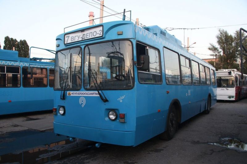 В Воронеже вышли на линию московские троллейбусы