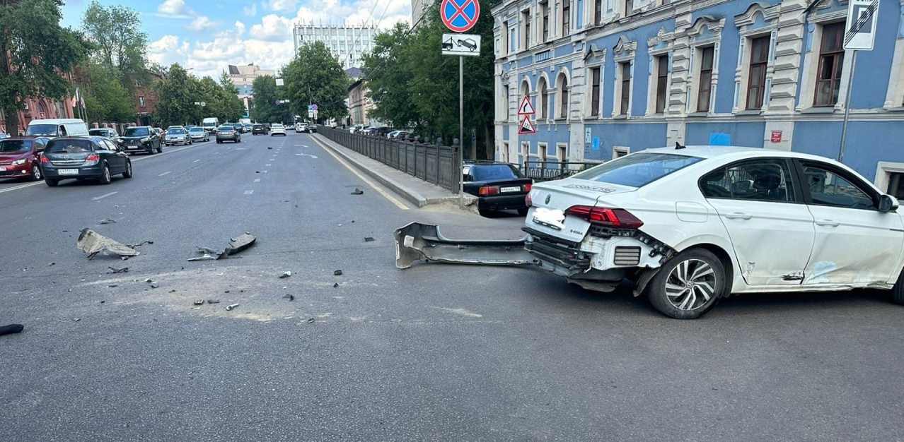 Момент смертельного ДТП с мотоциклистом в Воронеже сняли на видео |  Горком36 новости Воронеж