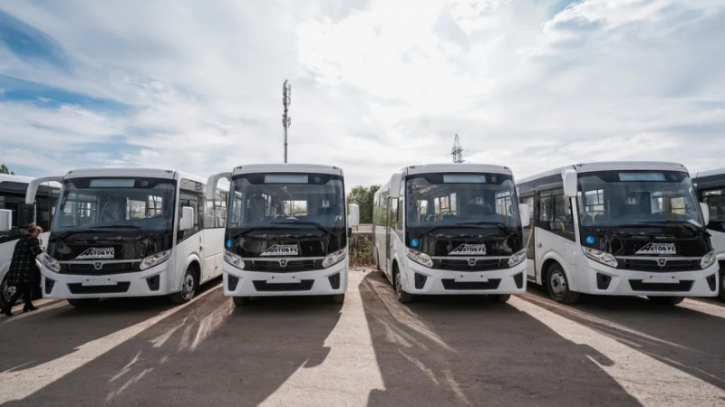 12 новых автобусов выйдут на три популярных маршрута в Воронеже