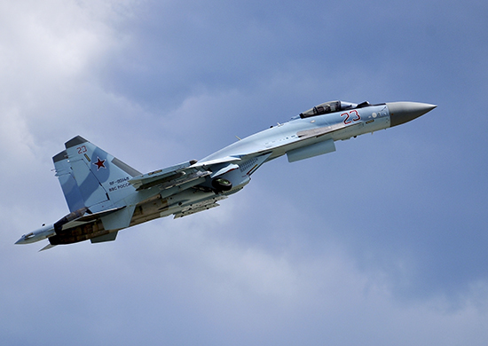 На учениях в Воронежской области экипажи Су-34 нанесли ракетно-бомбовые штурмовые удары