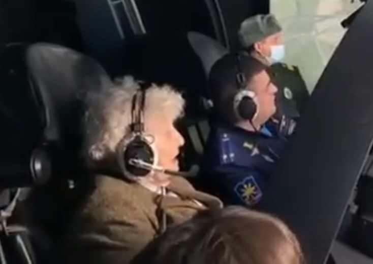 99-летняя ветеран войны поставила в Воронеже на авиатренажёре 14-й рекорд