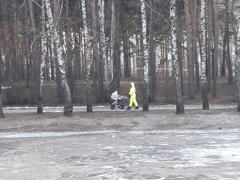 Жёлтый уровень опасности из-за гололедицы объявили в Воронежской области