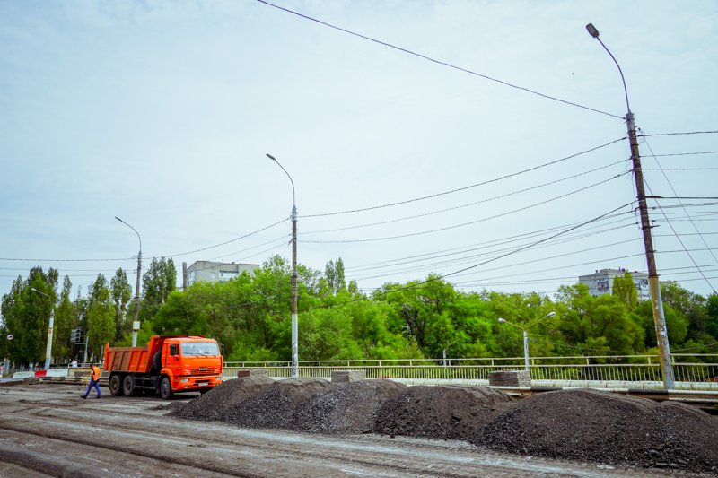 Ремонт второй полосы начался на семилукском мосту под Воронежем