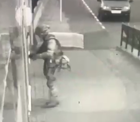 Появилось видео взрыва отдела полиции в Воронежской области