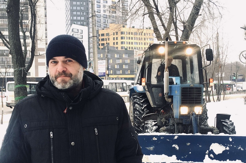 В Воронеже усилили работу по уборке улиц от снега
