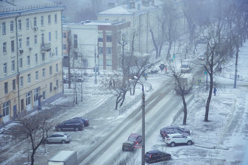 Желтый уровень опасности из-за гололедицы на дорогах ввели в Воронежской области до вечера 21 декабря