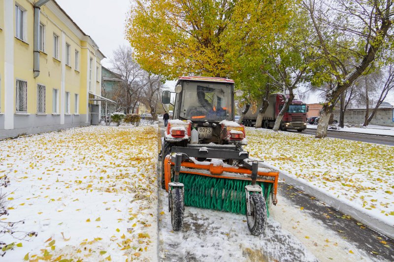 Власти Воронежа подготовились к уборке города от последствий снегопада и ледяного дождя