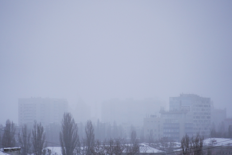 Жёлтый уровень опасности объявлен в Воронежской области из-за тумана и гололёда