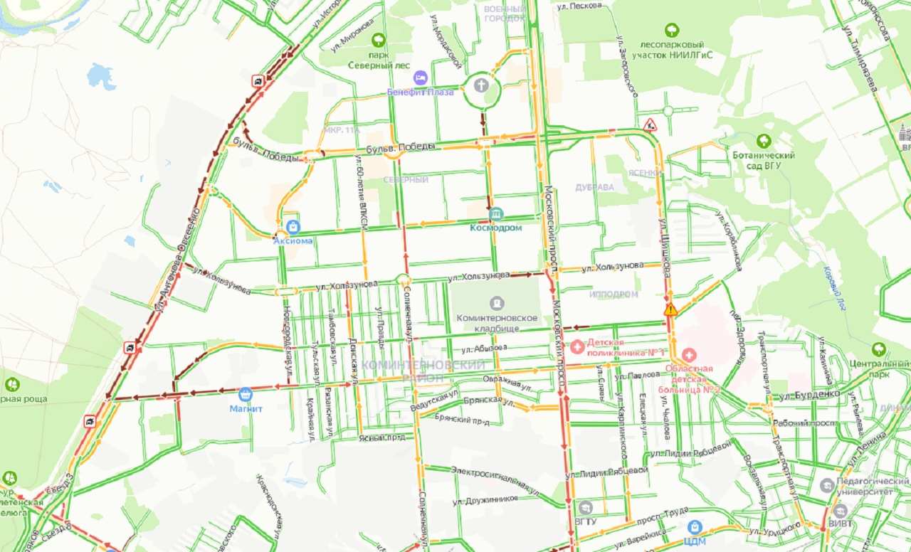 Карта воронежа 45 стрелковой дивизии