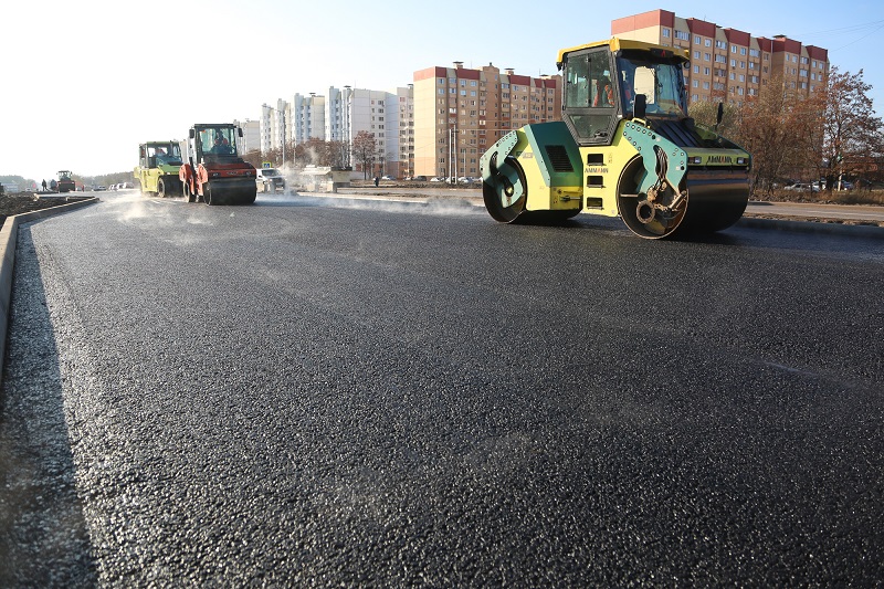 Подходит к концу реконструкция дороги на улице Острогожской Воронежа