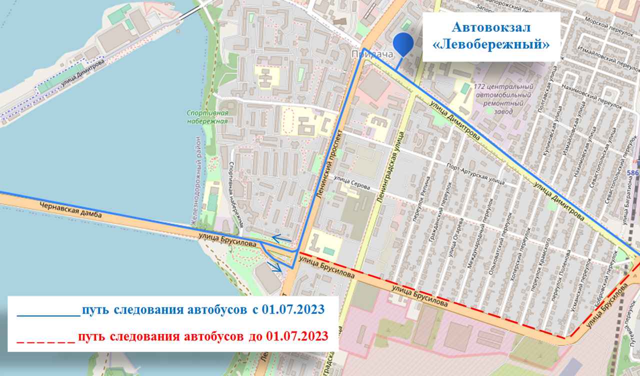 Автостанция левобережная воронеж карта