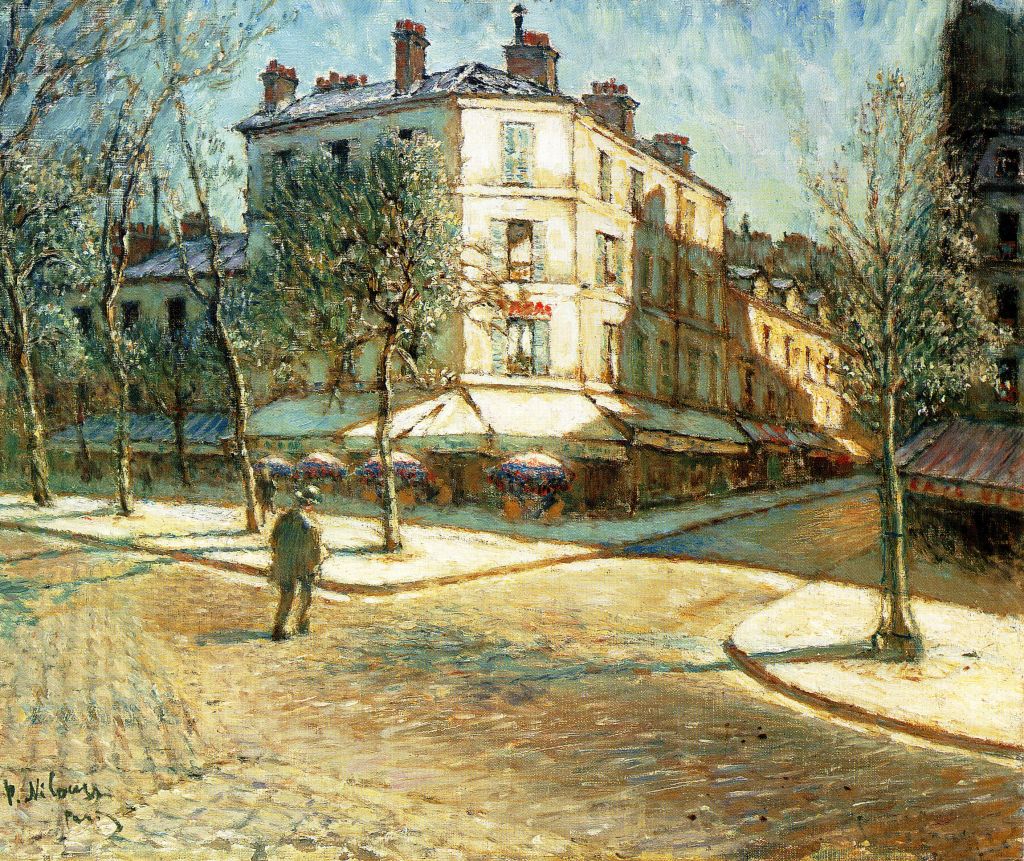 7. Pierre Nilous, Une petit place d`Auteuil.jpg