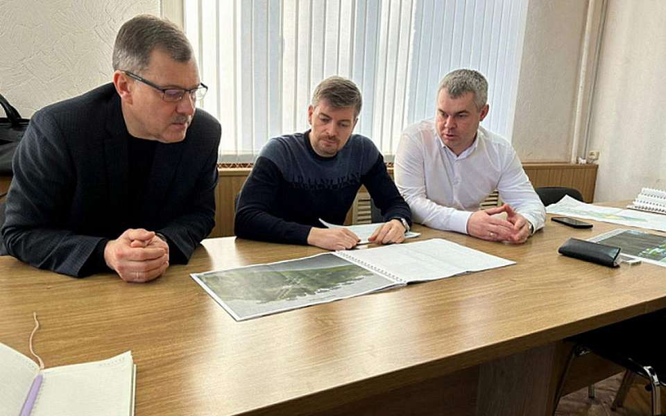 Благоустройство зеленых зон в Левобережном районе обсудили с депутатами Воронежской гордумы
