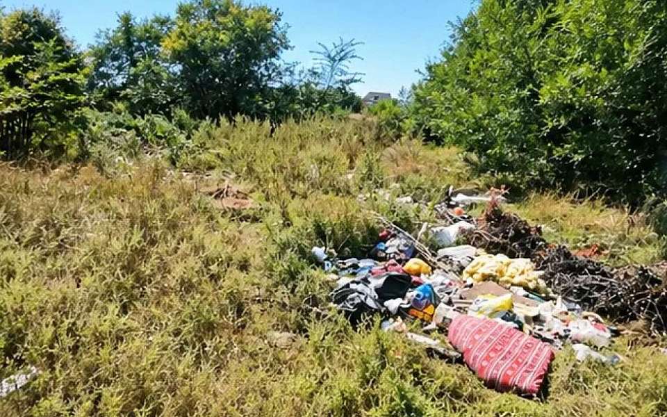 В воронежских Лисках ликвидировали несанкционированную свалку