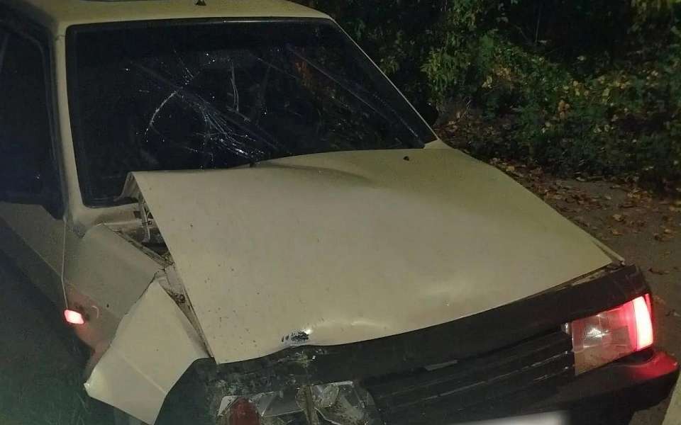Пьяный водитель «девятки» устроил ДТП с пострадавшей девушкой в воронежском селе