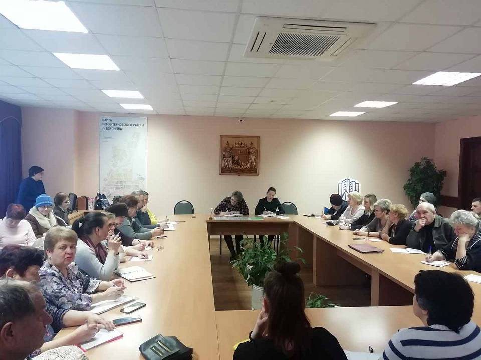 В Коминтерновском районе обсудили изменения в работе жилищных организаций