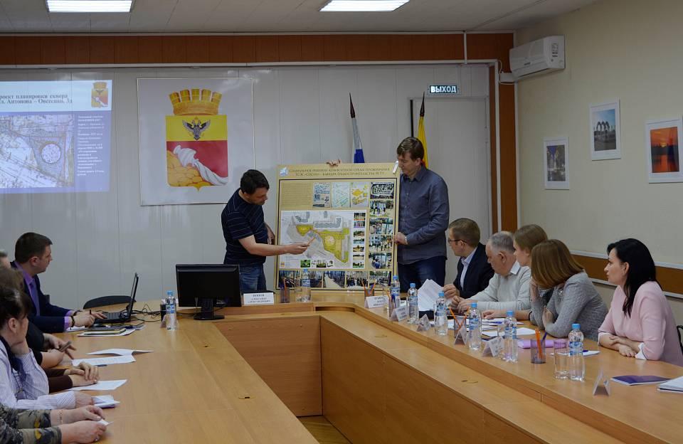 В Центральной управе Воронежа состоялась публичная защита общественно-полезных проектов ТОС 