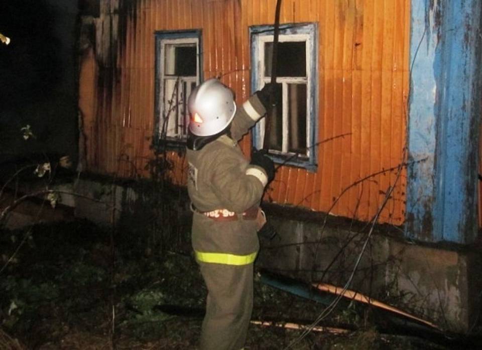 В Воронежской области на пожаре погиб мужчина