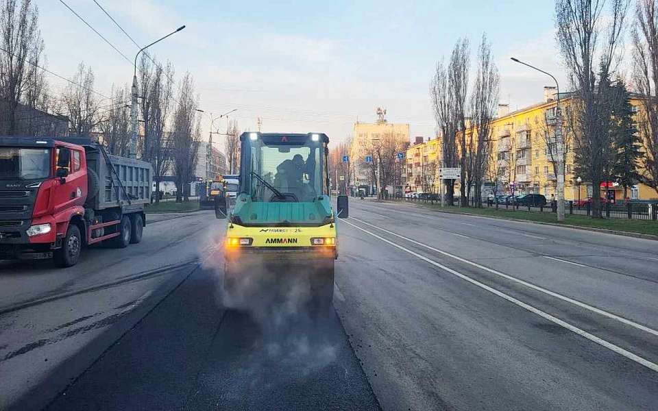 В Железнодорожном районе стартовал ремонт дорог на больших участках