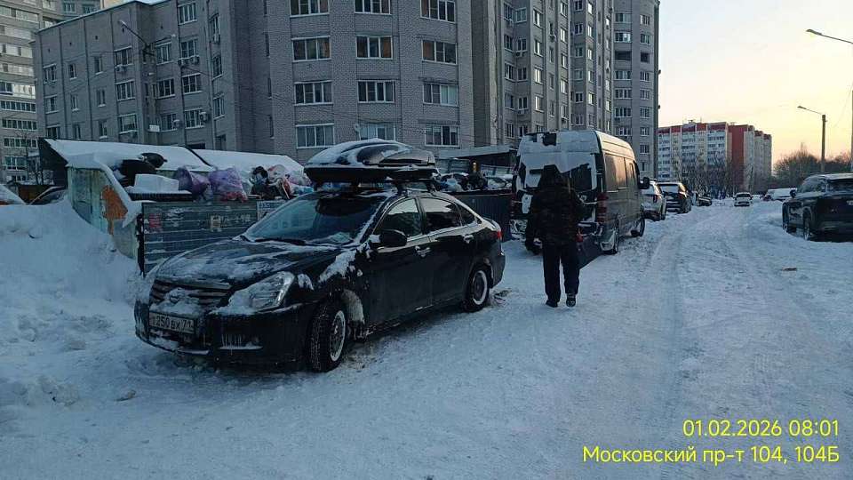 В Воронеже вывоз мусора возобновили после двухдневного снегопада