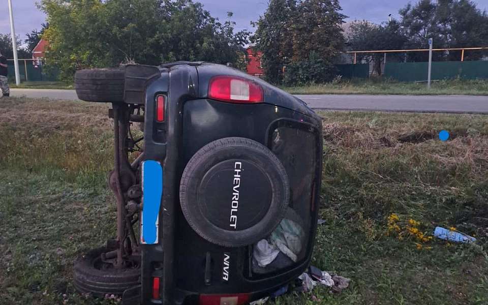 В опрокинувшемся внедорожнике погиб мужчина в Воронежской области