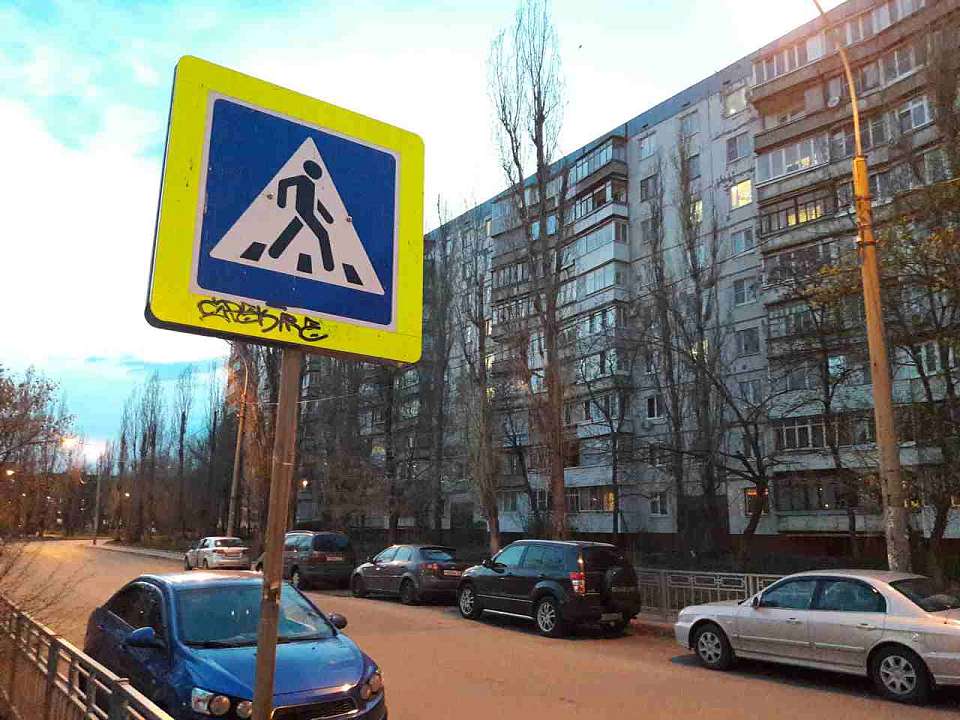 В октябре в Воронеже установят 5 новых дорожных знаков