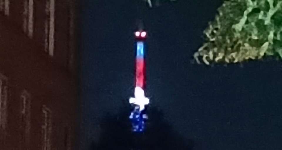 Особым световым оформлением засверкает 13 августа воронежская телебашня