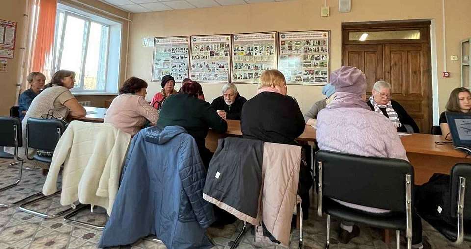 В Левобережном районе провели занятия с председателями ТОС