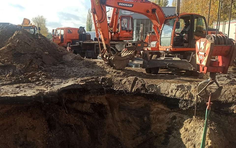 Воду дали в Советском районе Воронежа