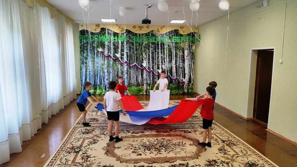 В Ленинском районе в детском саду прошла патриотическая акция