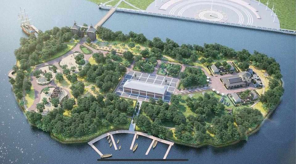 Будет создан проект парка Петровский остров в Воронеже