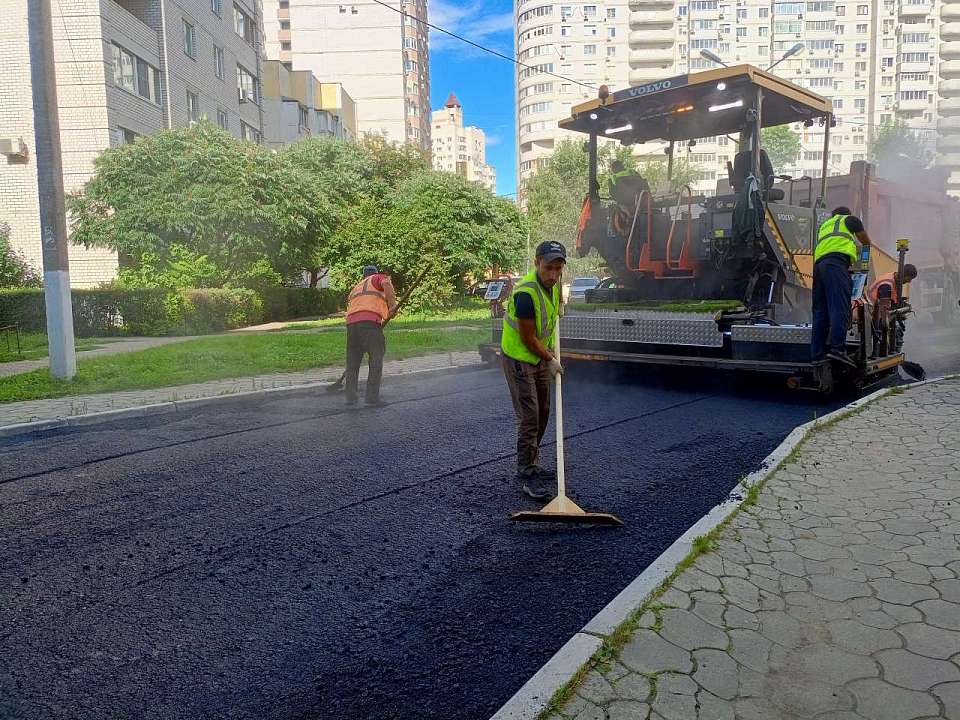 В Воронеже продолжается благоустройство городских пространств