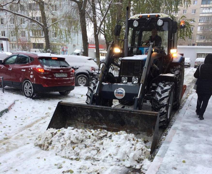 Воронежские УК группы «ПИК-Комфорт» вывели на снегоуборку 46 единиц техники