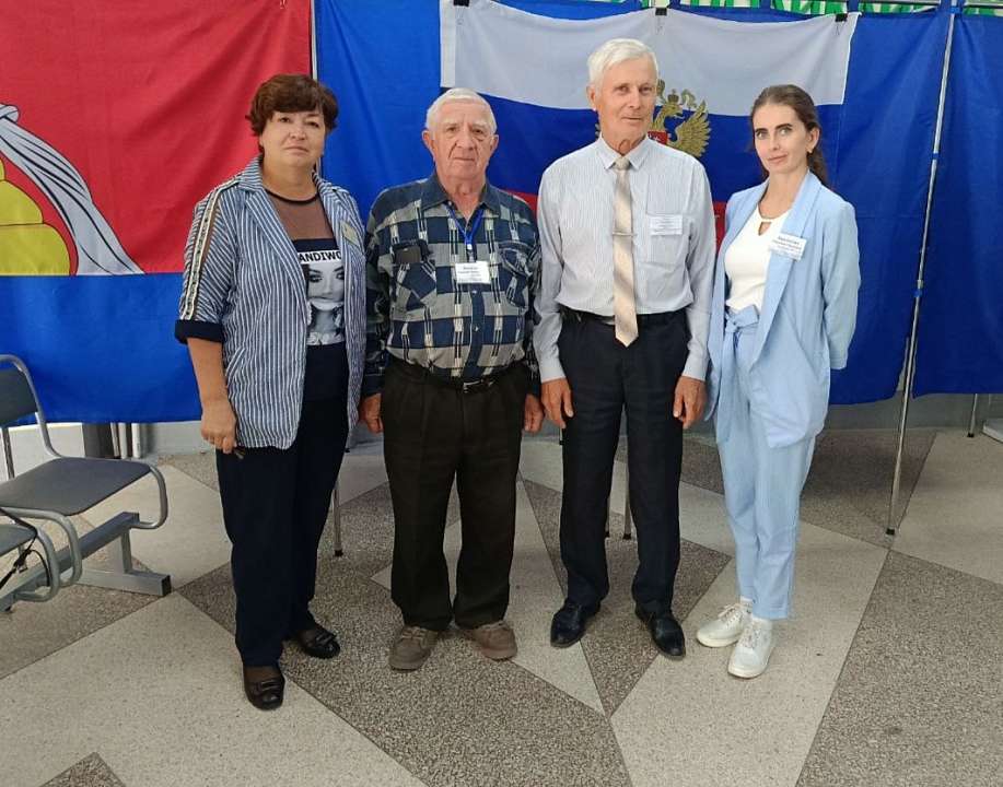 Наблюдателем на выборах в Левобережном районе стал член совета ветеранов