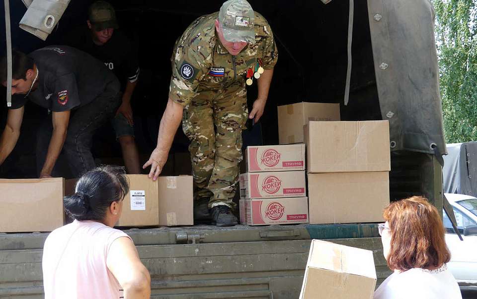 Жители воронежского микрорайона Малышево передали свыше 4 тонн гуманитарной помощи бойцам СВО