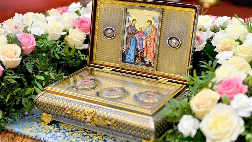 Ковчег с частью Пояса Пресвятой Богородицы доставили в Воронеж в Благовещенский кафедральный собор 