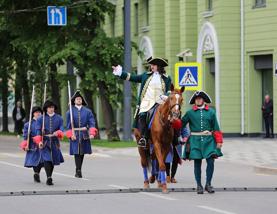 В Воронеже отмечают 350-летие Петра Великого