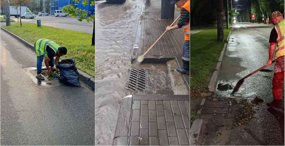 Об очистке ливнеприёмников в период ливней рассказали в воронежской мэрии