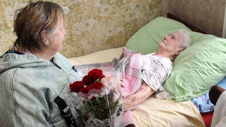 Жительнице Воронежа Марии Гуниной исполнилось 100 лет