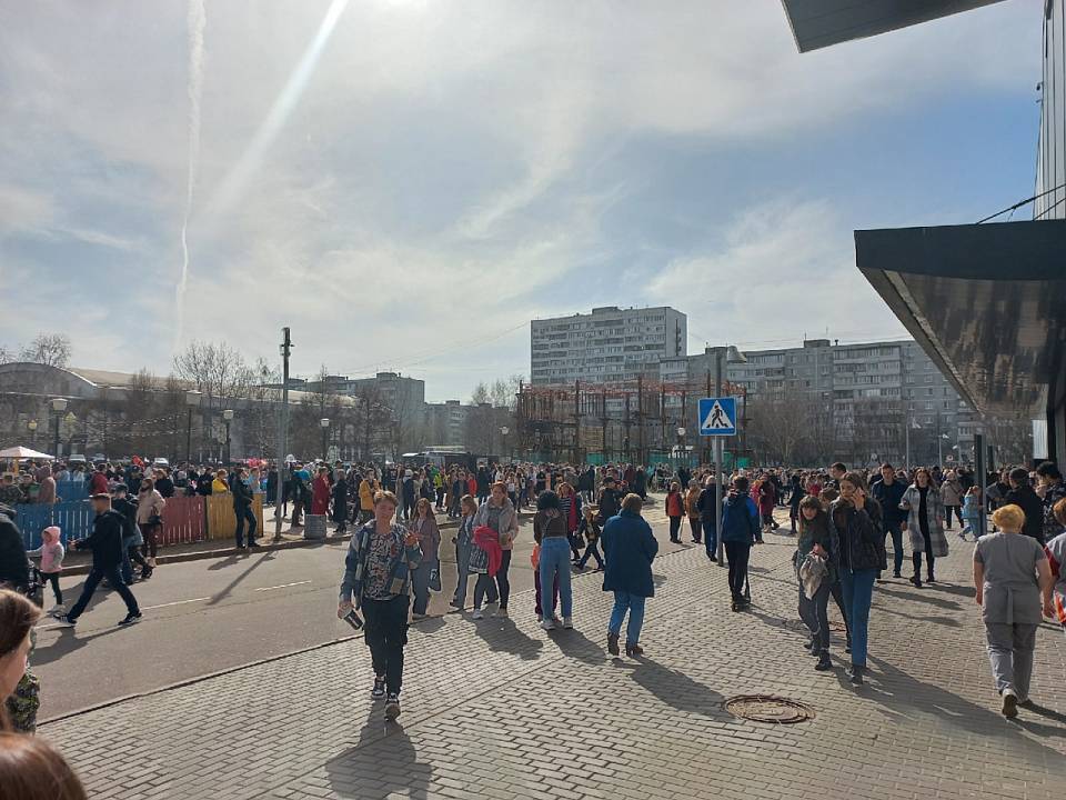 Стала известна причина эвакуации посетителей из ТРЦ «Арена» в Воронеже