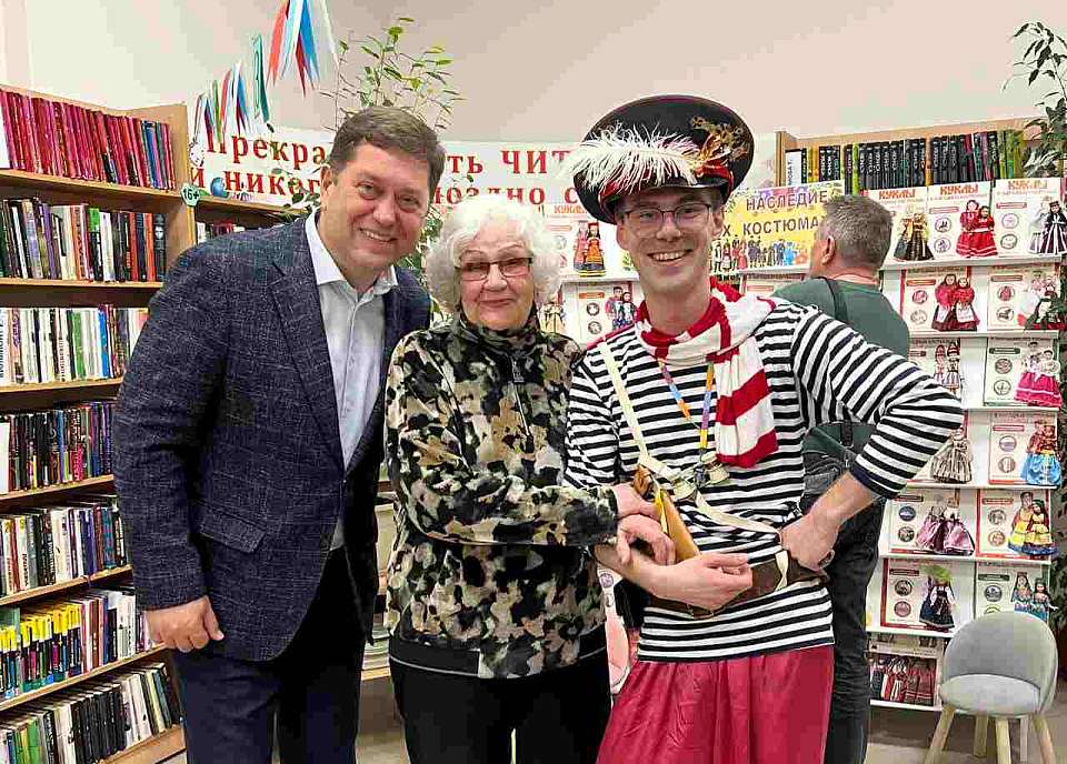 Сергей Крючков принял участие в акции «Библионочь-2026»