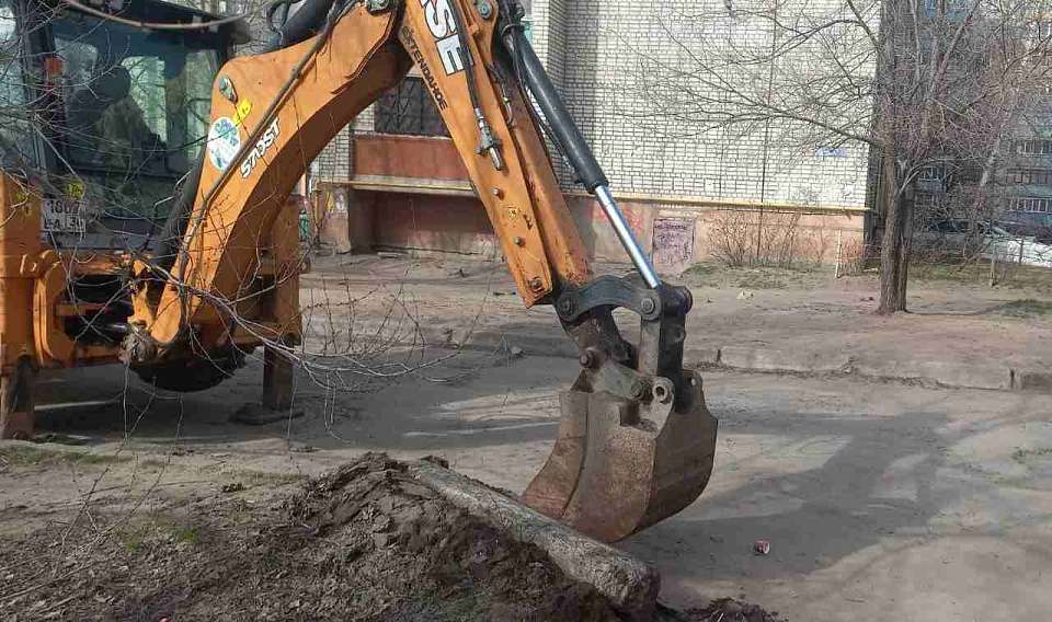 В Левобережном районе стартовало благоустройство дворовых территорий