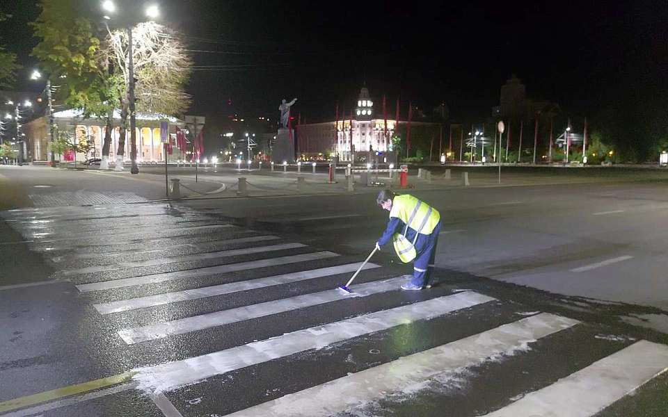 На страже чистоты: коммунальщики Ленинского района держат марку 