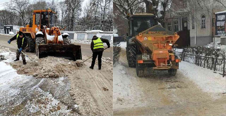 Из Воронежа вывезли более 1 тысячи кубометров убранного с улиц снега