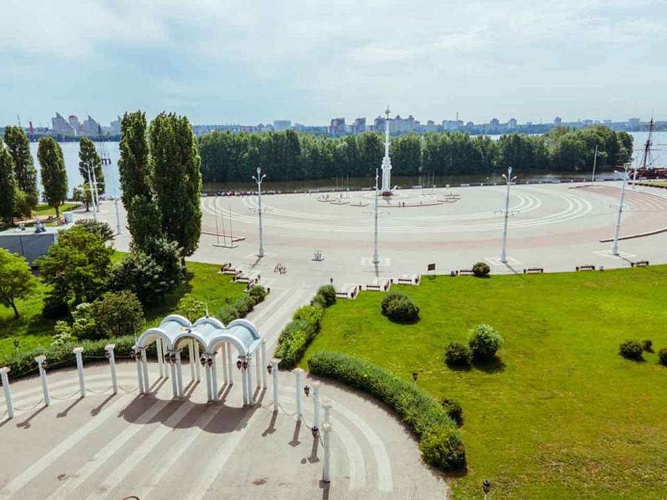 На Петровской набережной в Воронеже заменят засохшие деревья за счет подрядчика