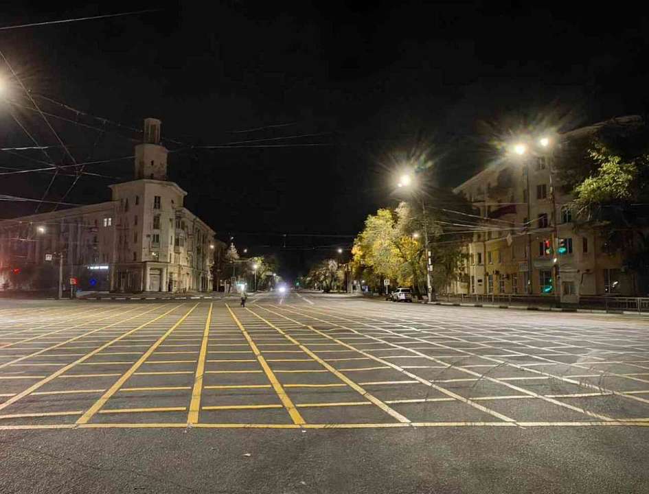 В Воронеже появилась еще одна вафельная разметка