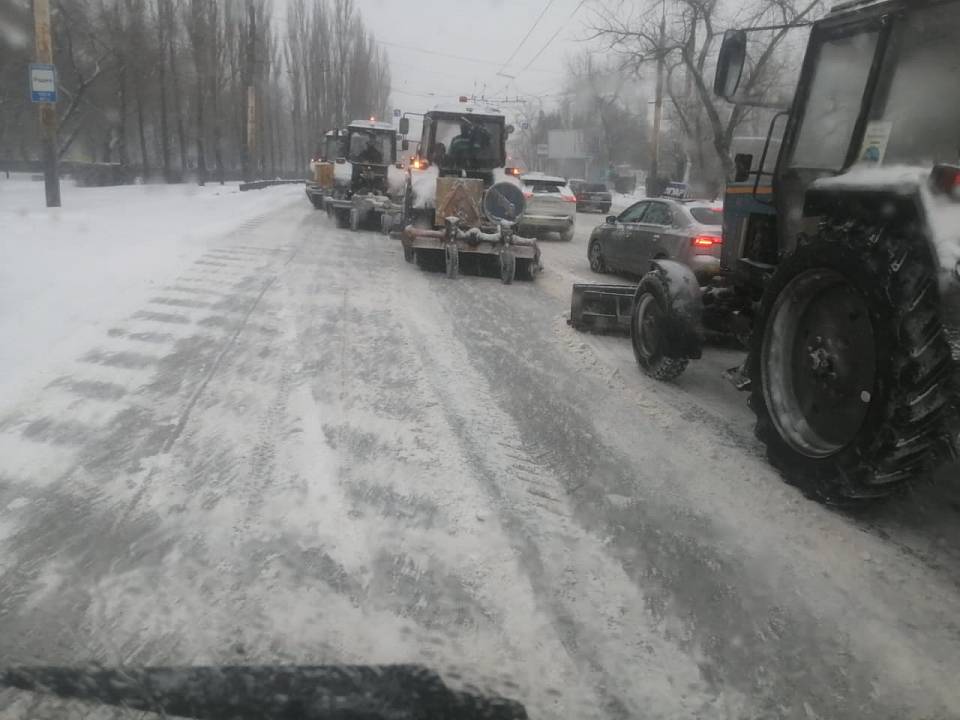 С улиц Воронежа вывезли более 3,5 тыс. кубометров снега